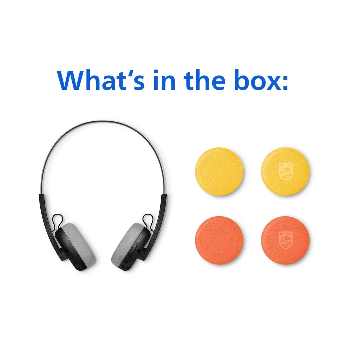 Philips Headphones Philips Tah2000Bk Black