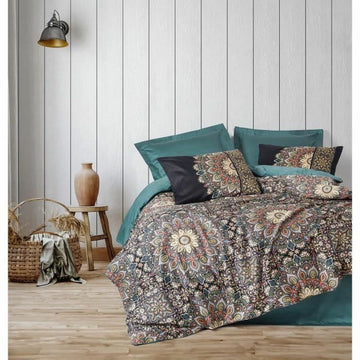 Duvet cover set Multicolour 220 x 240 cm