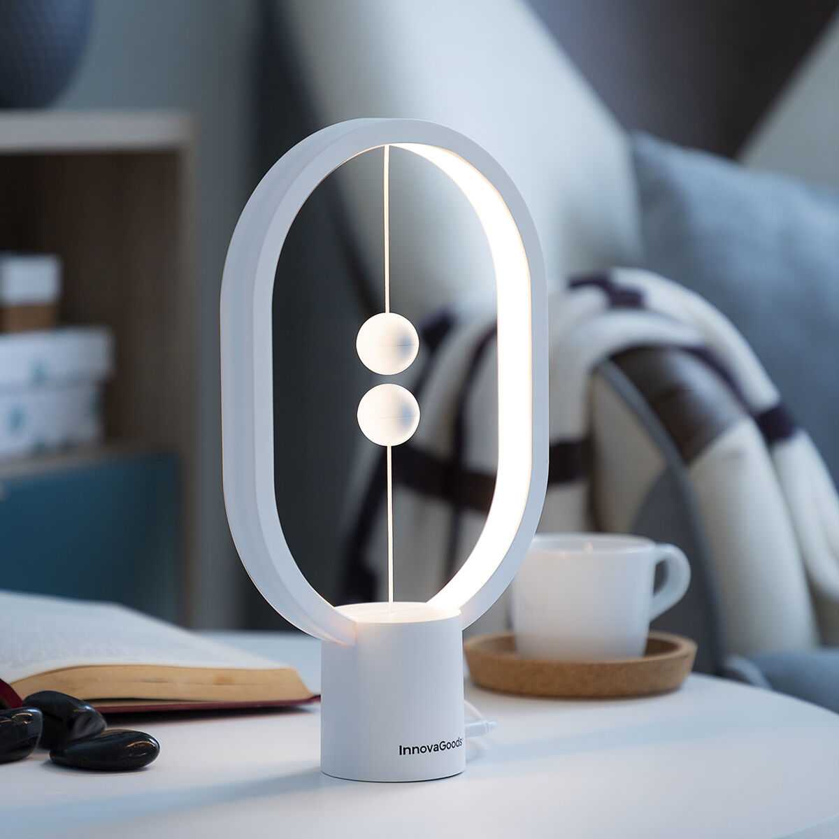 Balance Lamp with Magnetic Switch Magilum InnovaGoods White 3 W (Refurbished B)
