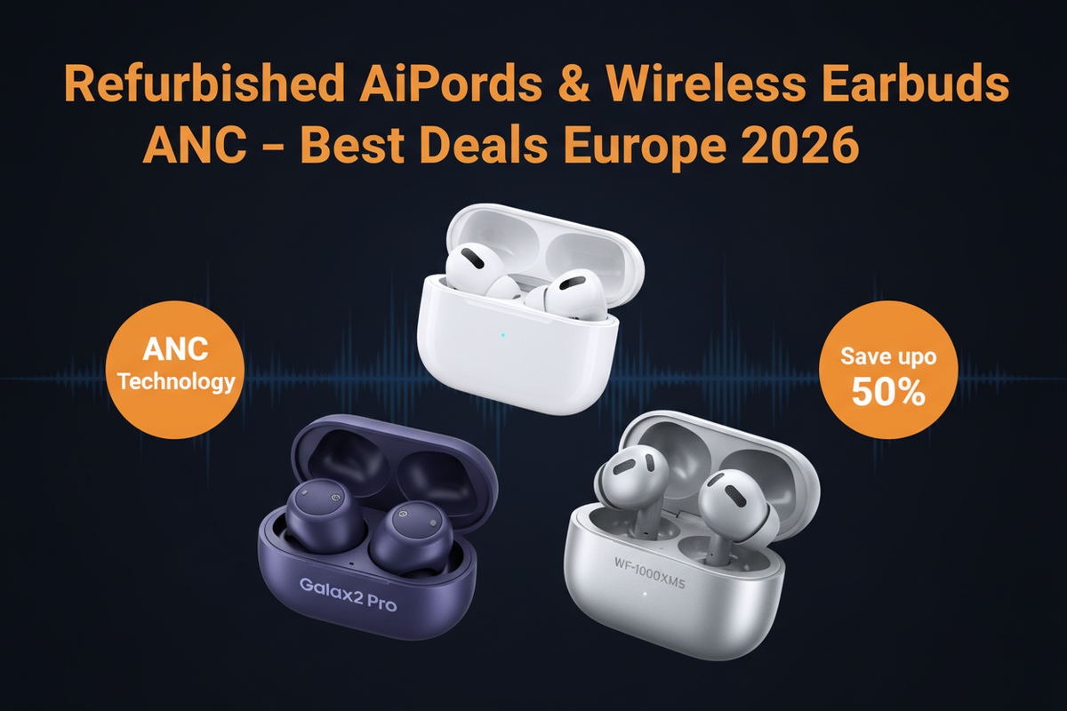 Mejores Auriculares con Cancelación de Ruido Reacondicionados 2026: AirPods Pro vs Sony vs Bose