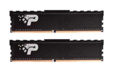 Patriot RAM Sl Premium DDR4 16GB 2X8GB 3200MHZ Udimm Kit With Hs — image 1
