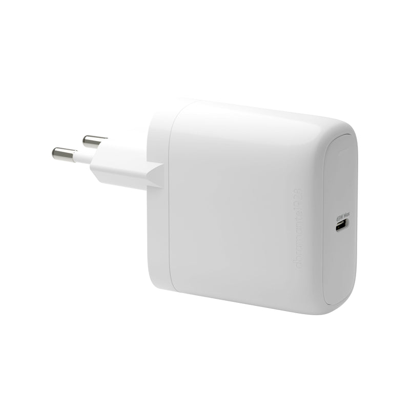 DBRAMANTE1928 Re-charge Power Adapter 65 Watts Pd (24 Pin Usb-c) White Europa
