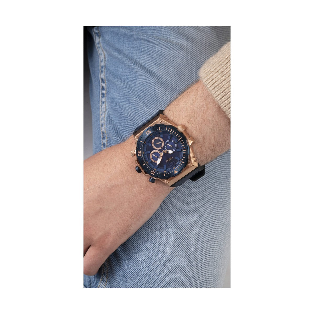 Guess Unisex Watch Guess Gw0326G1 (Ø 48 Mm)
