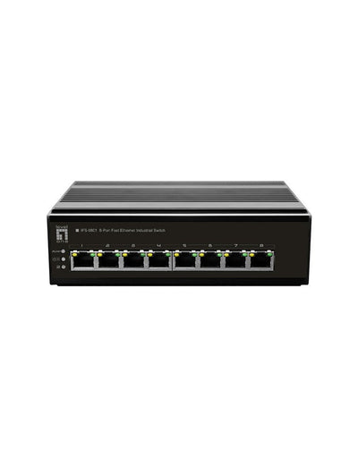 Levelone IFS-0801 Switch No Administrado Fast Ethernet (10/100) Black — image 1
