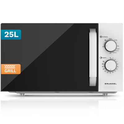 Grunkel Microwave MWG-25GRILL 850W Capacity 25L Funcion Grill White — image 1