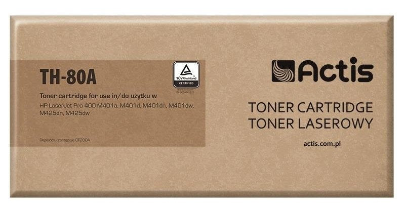 Actis TH-80A Cartridge Toner Compatible Black 1 Pieces