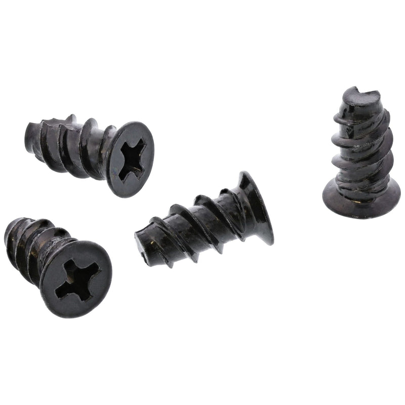 Inline Screws Fan 5,0X10,0MM Black 50 Units