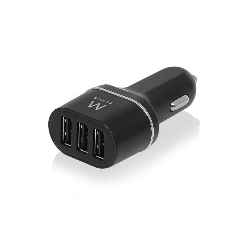 Ewent Charger Table/ Smatphone. 4.8A. 3 X Usb. Car (EW1202) Cargardor Car 3-PUERTOS 4.8A