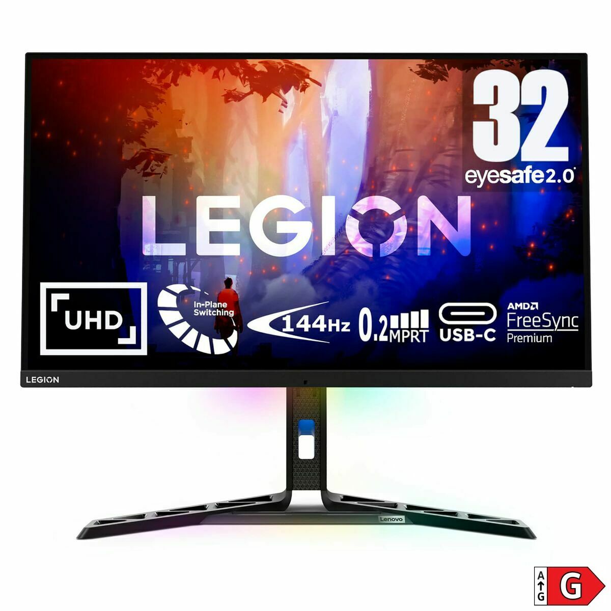 Lenovo Monitor Lenovo 66F9Uac6Eu 31,5" 4K Ultra Hd