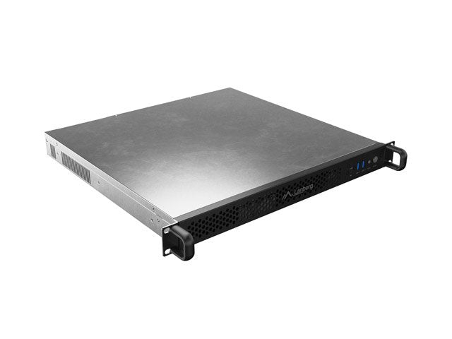 Lanberg Box Server ATX Rack 19'' 1U 420/10 2x USB 3.0, 4 Fans
