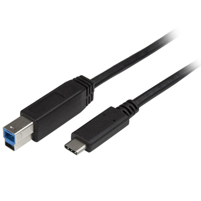 StarTech.com USB315CB2M USB Cable 2M 3.2 Gen 1 (3.1 Gen 1) USB C USB B Black — image 1