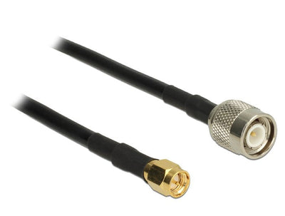 Delock Cable Antenna Tnc Male Sma Male CFD200 5M Lo — image 1