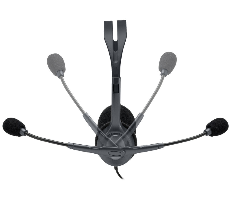 Logitech Headphones H111 With Microphone Jack 3.5 Black