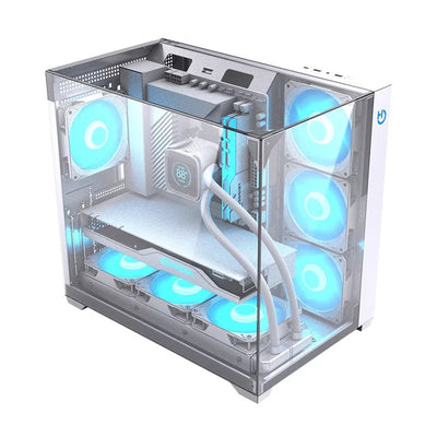 Hiditec Chasis ATX Gaming Sky White USB 3.1 Type-c — image 1