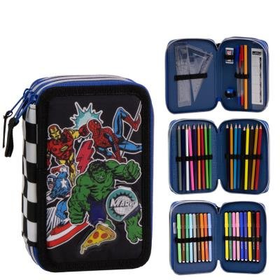 Plumier Vengadores Avengers Marvel Triple — image 1