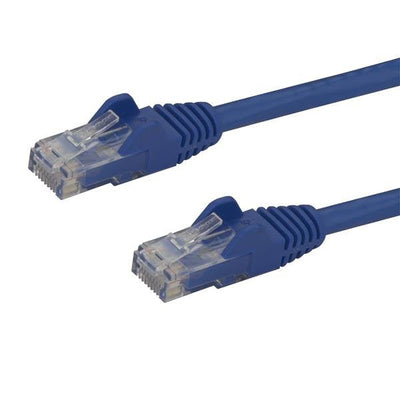 StarTech.com Cable 1,5M CAT.6 Ethernet Network Blue - RJ45 Without Enganches - 24AWG, 1,5M, CAT.6, U/UTP (UTP) — image 1