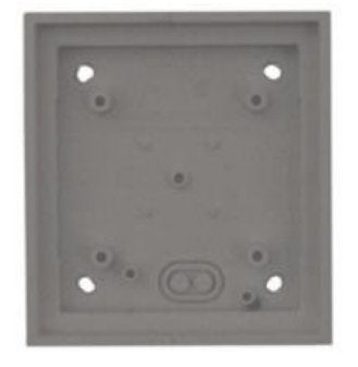 Single On-wall-housing, Dark Grey