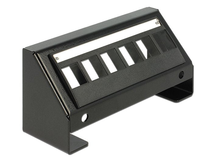 Delock Stand Rack Connectors Multimedia Type Panel - Keystone