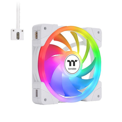 Thermaltake Fan Swafan EX14 ARGB 3-FAN-PACK White Retail — image 1