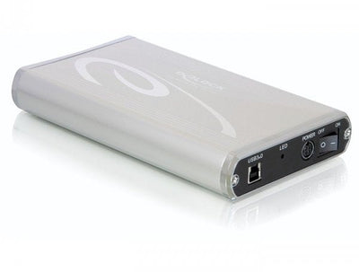 Delock 42478 Box External Hard Drive 3.5 Grey — image 1