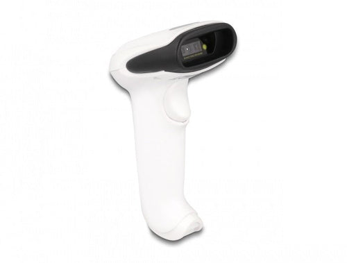 Delock Scanner Code Barcodes 1D And 2D 2,4GHZ, Bluetooth Or USB - White — image 1