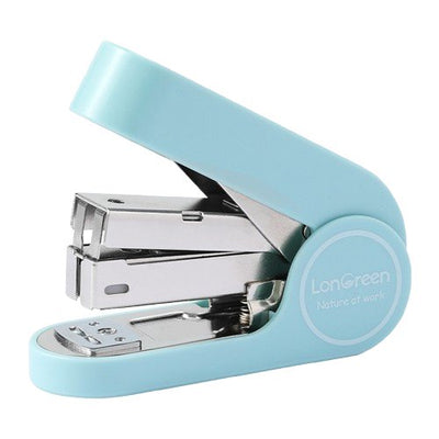 Deli Stapler Longreen Easy 25 Blatt Blue Claro — image 1