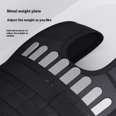 Running Steel Plate Weight Vest Leggings Voile Blouse Invisible