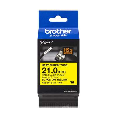 Brother Tape Mecanográfico Black Sobre White HSE-251E — image 1