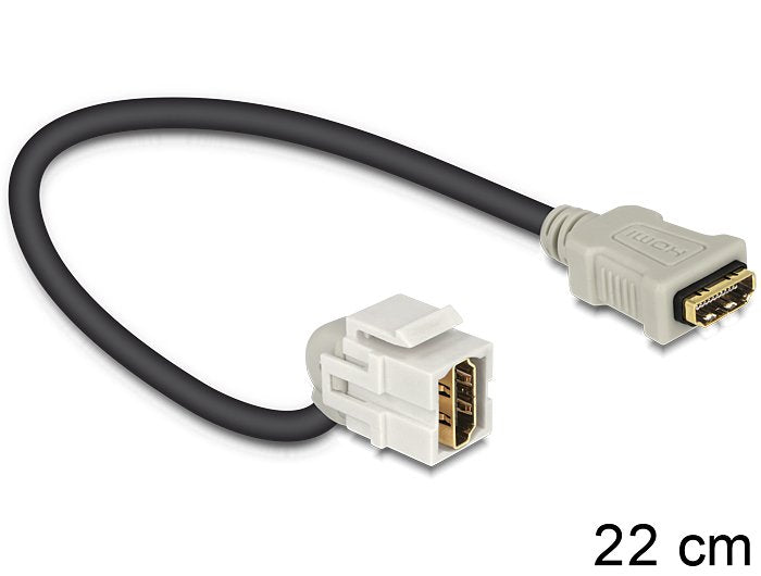 Delock Adapter HDMI Female HDMI Female 110° With Cable