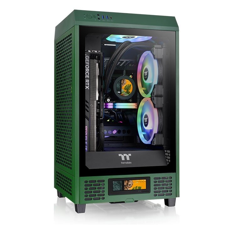 Thermaltake PC Case The Tower 200 CA-1X9-00SCWN-00