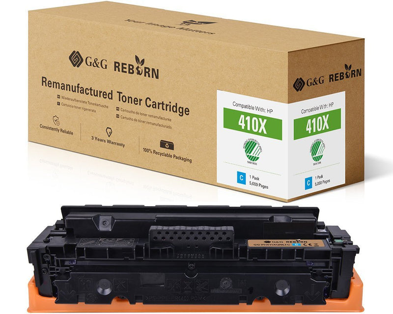 G&g Reborn-toner Compatible With HP 410X CF411X