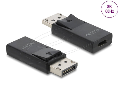 Delock USB Type-c™ a DisplayPort Adapter 8K With Hdr And Hdcp Stand — image 1