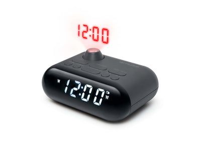 Muse Radio M-179 P Clock With Projection, Black — image 1