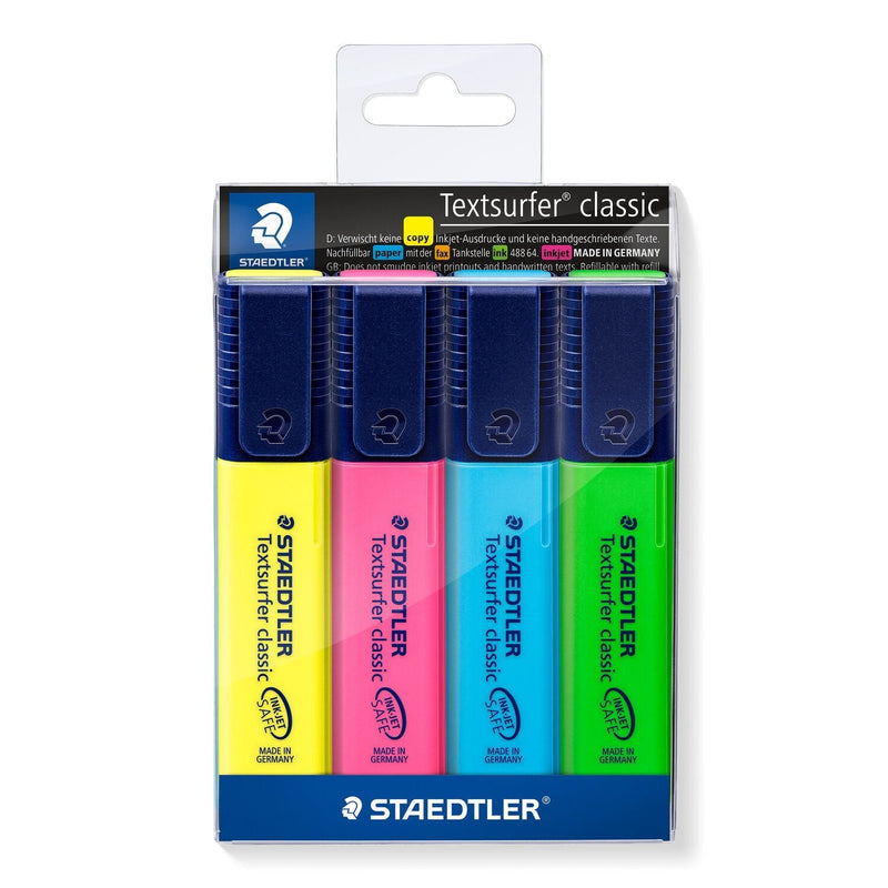 Staedtler Marcador Textsurfer Clas 4PCS Case