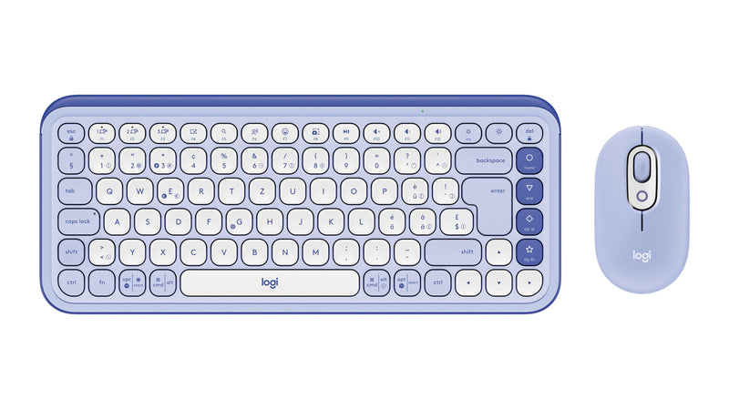Logitech Pop Icon Combo - Set Of Keyboard And Mouse