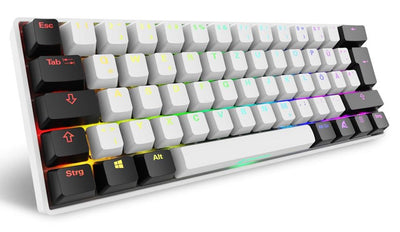 Sharkoon Skiller SGK50 S4 GEN2, Keyboard Gaming White Disposición de, Gateron Yellow 4044951041886 — image 1