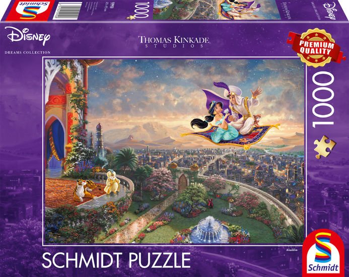Schmidt Spiele Puzzle Thomas Kinkade Studios: Disney - Aladdin, 59950