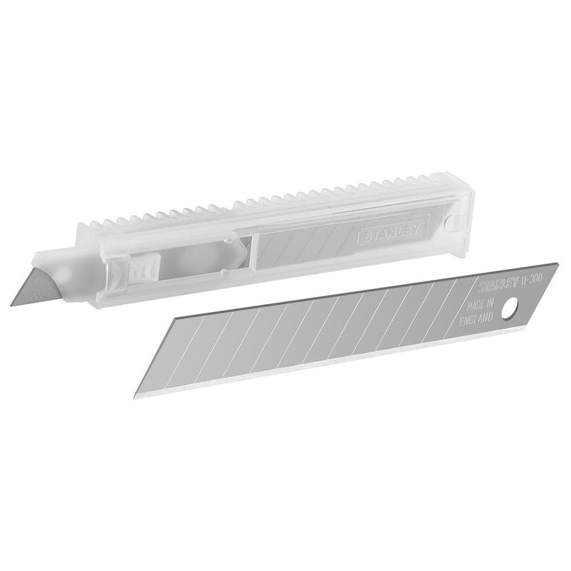 Stanley Cuchillas Desmontables 9MM, Cuchillas Spare Part 10 Pieces Dispensador 0-11-300