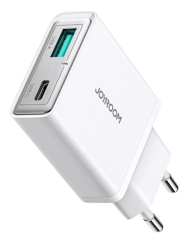 Joyroom Charger Super Slim With Ports USB-C + And USB-A