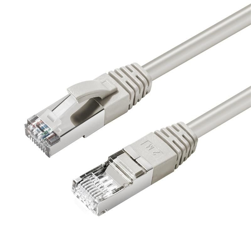 Cable CAT.6A S/FTP 3M Grey Lszh Shielded Network Lszh,