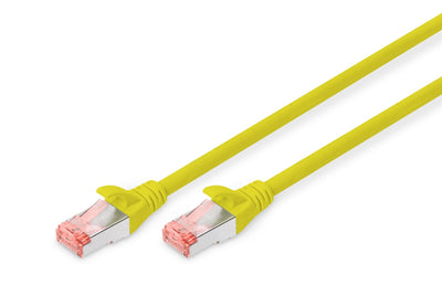 Digitus Network Cable AWG27 CAT.6 S/FTP Lszh 2M Yellow DK-1644-020/ And — image 1