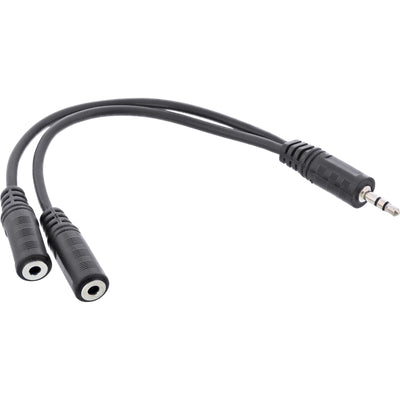 Inline Cable Audio 3,5MM Stereo Male a 2X 3,5MM Female 0,2M — image 1