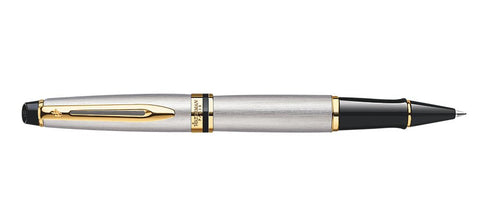 Waterman Rollerball Expert Metallic F Black Box Of Regalo — image 1