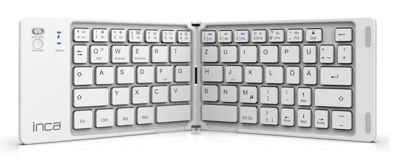 Inca Keyboard IBK-580BT BT5.0, Foldable Schlank, USB-C