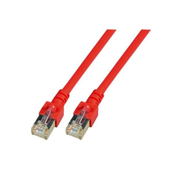 Efb RJ45 Network Cable Sf UTP, CAT.5E, Pvc, Cca, 20M, Red
