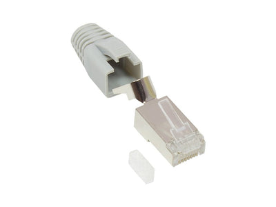 Good Connections RJ45 Connector Network Ges. CAT.6A Grey 10X — image 1