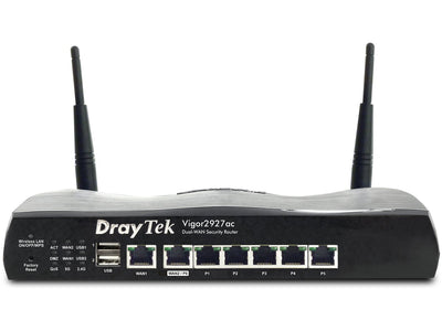 Draytek VIGOR2927AC Router Wireless Gigabit Ethernet Double Band (2,4GHZ / 5GHZ) Black — image 1