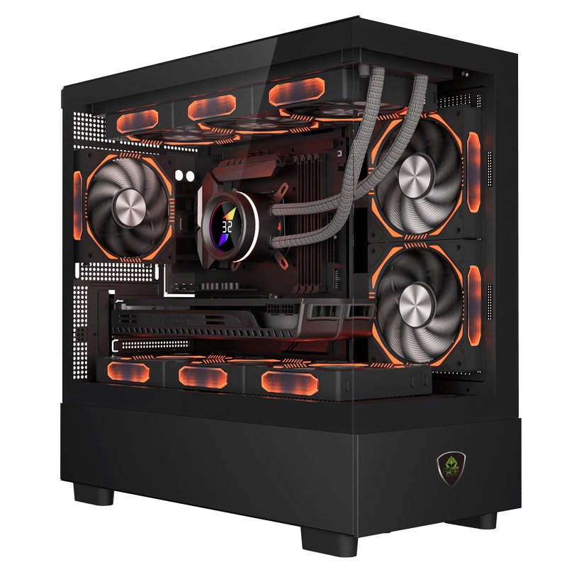 Box microATX XC-301 Glass ARGB Keepout Bahías Int.: Span Data-teams'true'span Class'ui-provider a B C D And F