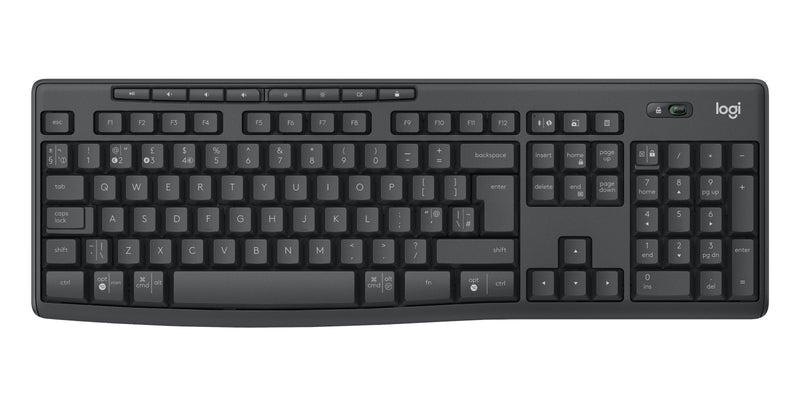 Logitech Keyboard English + Mouse MK370 Combo For Business RF Wireless + Bluetooth QWERTY Internacional Graphi