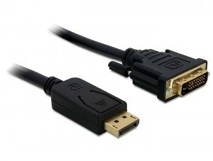 Delock Cable DisplayPort DVI 24+1M/M 3M — image 1